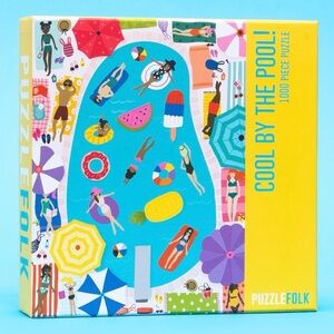 Cool by the Pool! 1000 Piece Jigsaw Puzzle